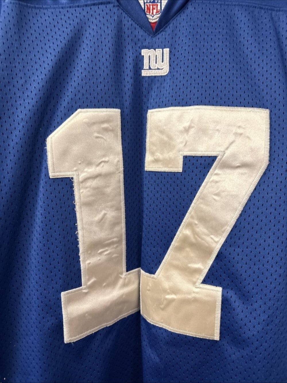 Reebok Authentic- New York Giants - Burress Jersey - Blue - NFL - Size 52